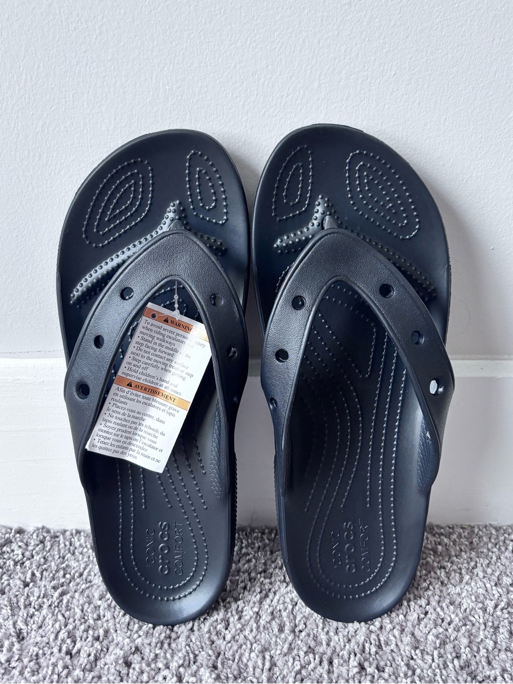 NWT CROCS Baya II Unisex Filp Flops Size:  US M 11/ US W 13
